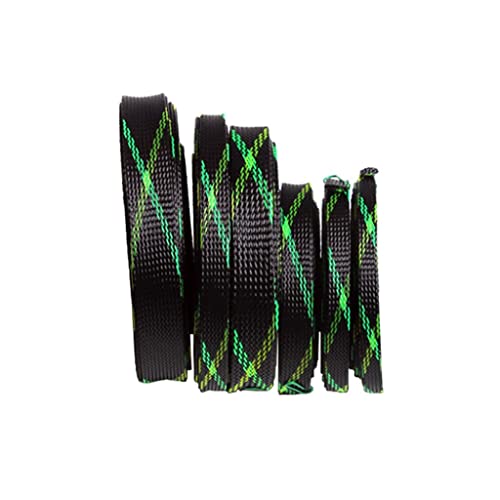 5 M Erweiterbare Geflochtene Hülsen-Drahtkabelhülsen 1 Stück, High Density Ummantelung PC Protect Wire Wrap Gland 4/6/8/10/12/15/20/25 Mm Zubehör (Size : 5M 25mm)