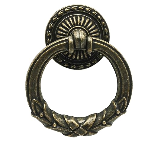 Antiker Griff im Weizenähren-Stil, gealterter Griff, Zinklegierung, for TV-Schränke, Schubladen, Schranktüren, antiker Bronzegriff, for Kleidung, Schuhe, Weinschränke, massiver Einzellochknopf, kleine