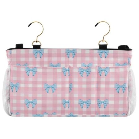 EtherSpher Nachttisch-Caddies Nachttisch-Aufbewahrungstasche für TV-Fernbedienung, Handys, Zeitschriften, Tablets, Zubehör