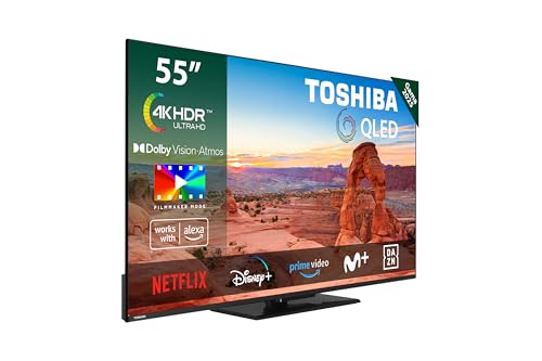 Toshiba TV 55 Zoll 55QV3463DG UHD QLED Smart TV PEANA