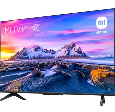 Xiaomi Smart TV P1 50 Zoll (Frameless, UHD, Triple Tuner, Android 10.0, Prime Video,Netflix,Google Assistant, Bluetooth, 3 HDMI, 2 USB) [Modell 2021]