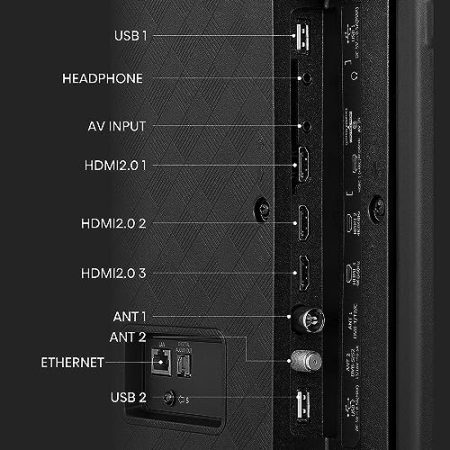 Hisense 50E63KT LED-Fernseher, 50 Zoll, UHD 4K Smart TV